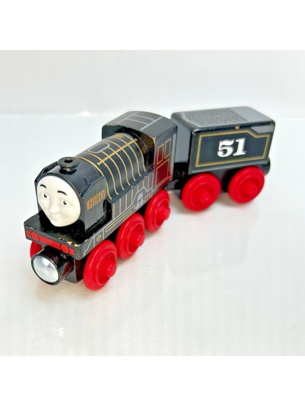 Thomas & Friends Wooden Railway Hiro & Tender GGG67 Train Tank Engine Toy